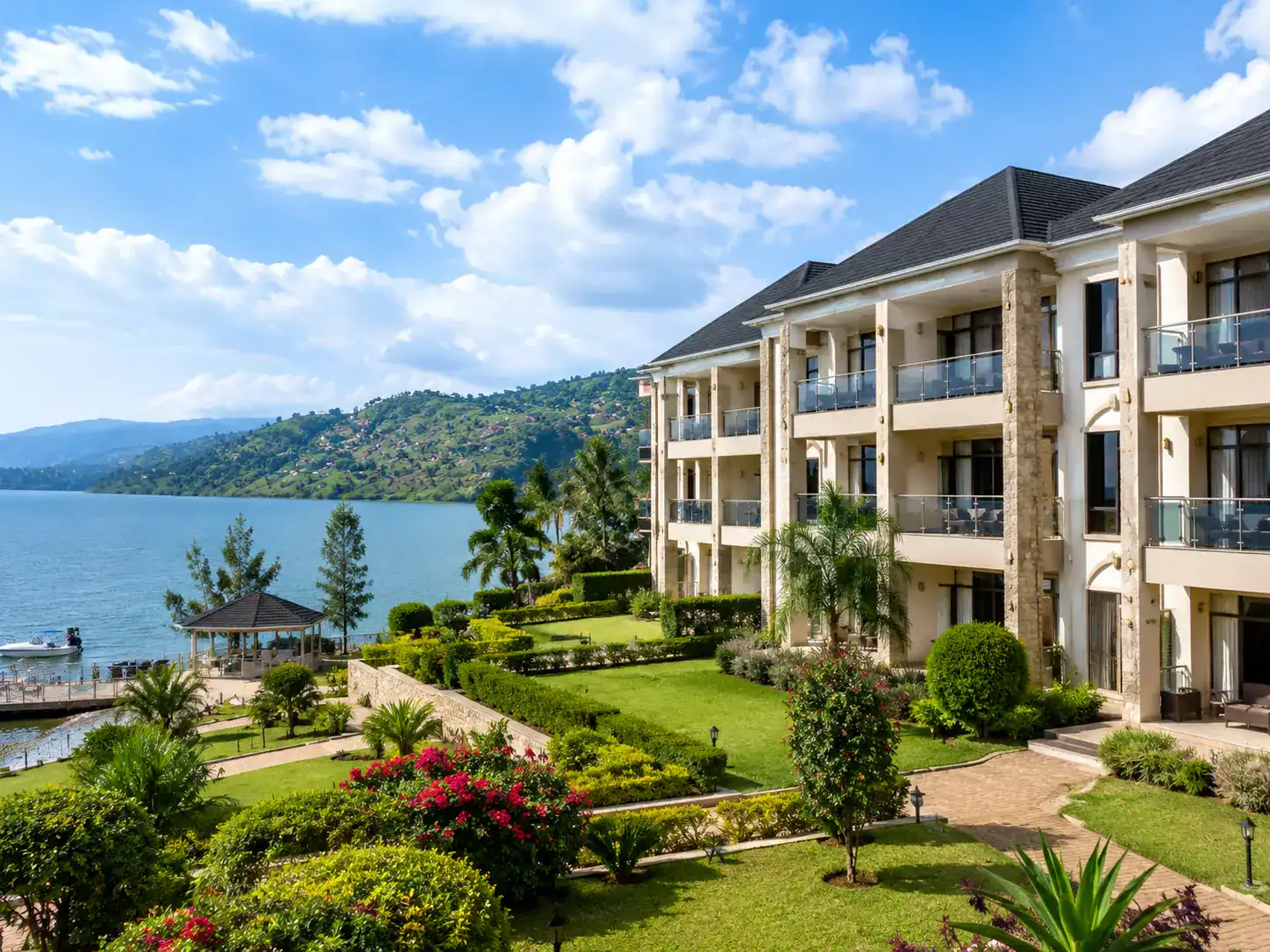 Lake View Apartments and Hotel in Gisenyi