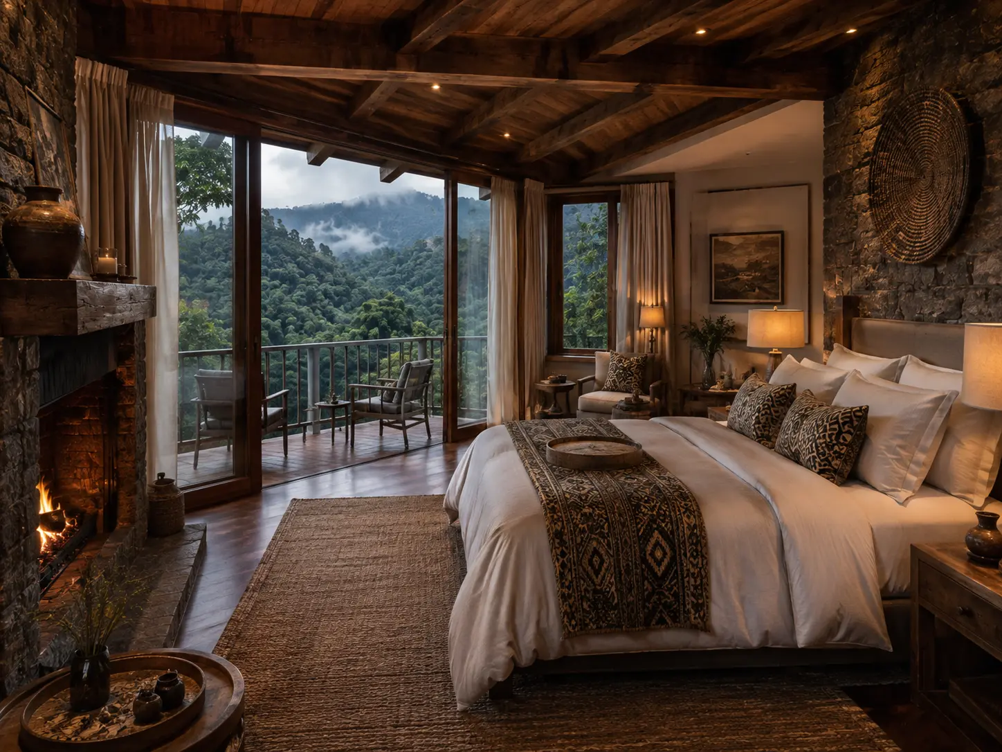 accommodation at Clouds Mountain Gorilla Lodge