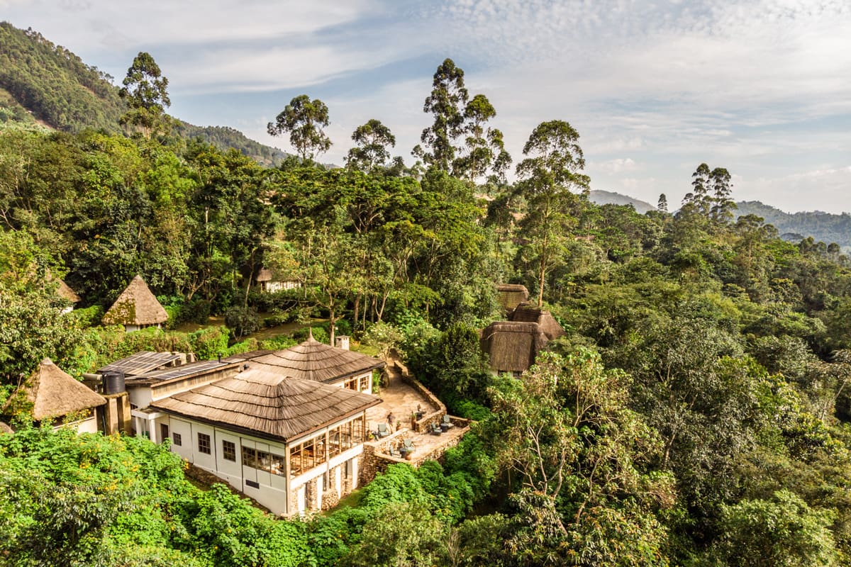 accommodation at mount gahinga lodge