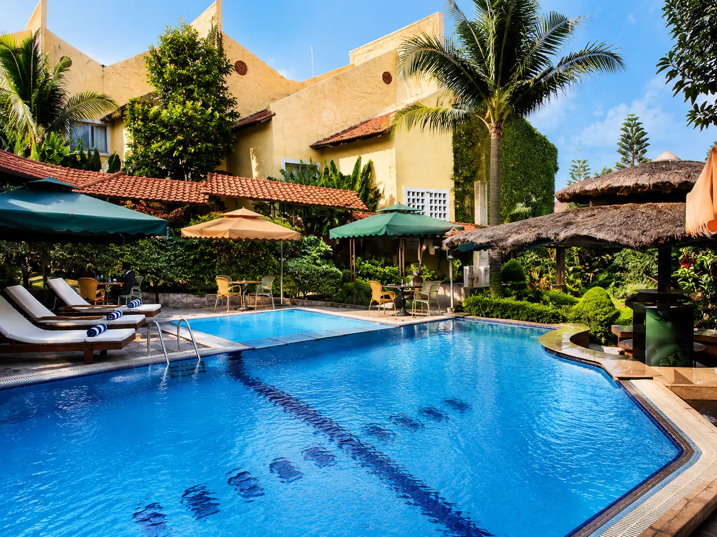swimming pool at Stipp Hotel Kigali